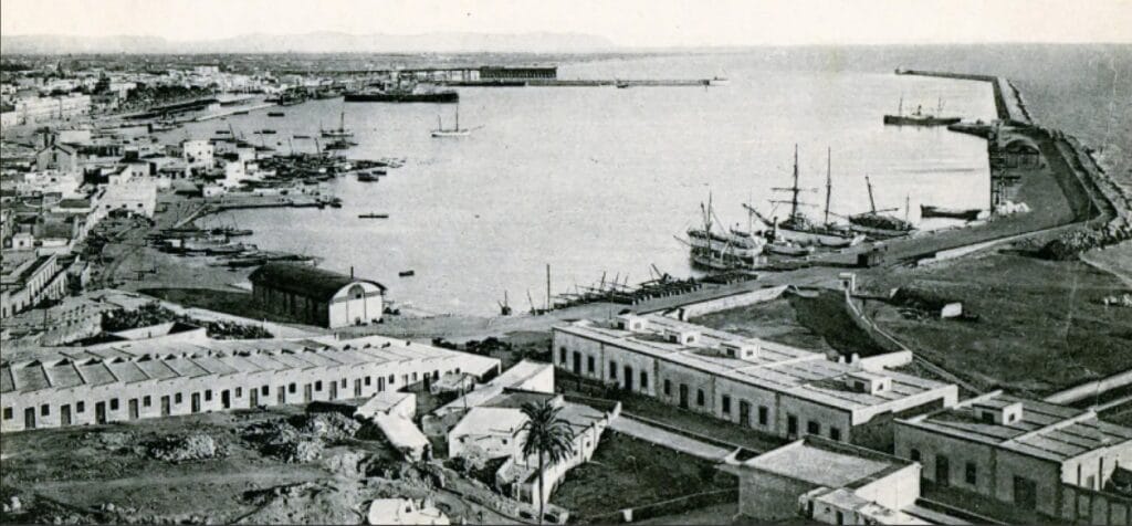 puerto de almeria, 1909